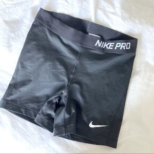 Like New Black Nike Biker Shorts Midlength.